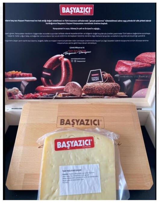 Başyazıcı Trakya Eski Kaşar 1000 gr - 1